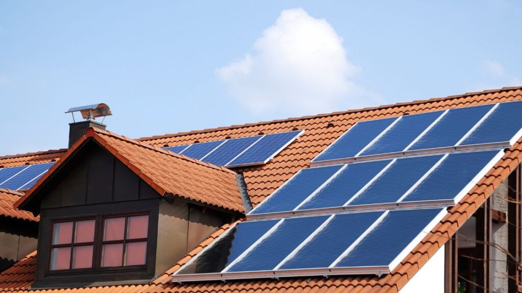 Solar panel Roofing